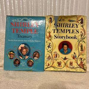 Vintage 1958 Shirley Temple’s Storybook And 1959 Shirley Temple Treasury